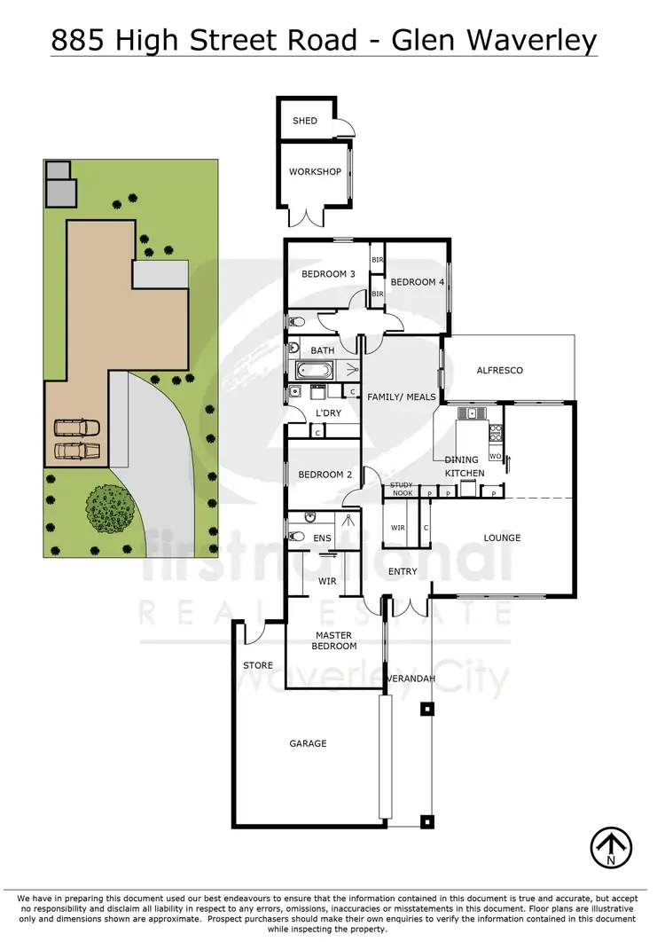 Floorplan of Homely house listing, 885 High Street Road, Glen Waverley VIC 3150