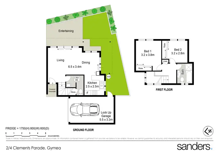 Floorplan of Homely townhouse listing, 2/4 Clements Parade, Kirrawee NSW 2232
