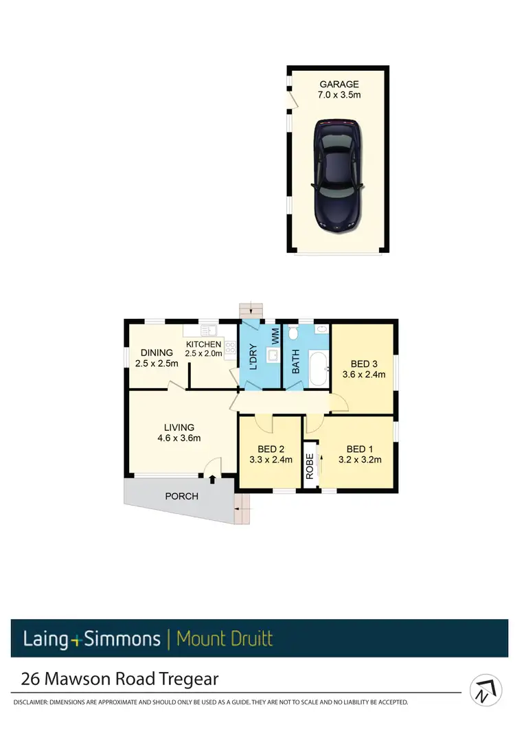 Floorplan of Homely house listing, 26 Mawson Road, Tregear NSW 2770