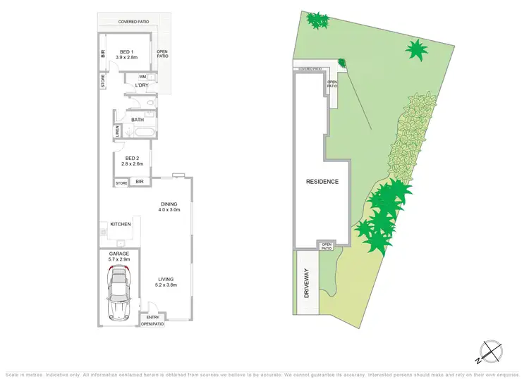 Floorplan of Homely villa listing, 2/20 The Glen, Hyland Park NSW 2448