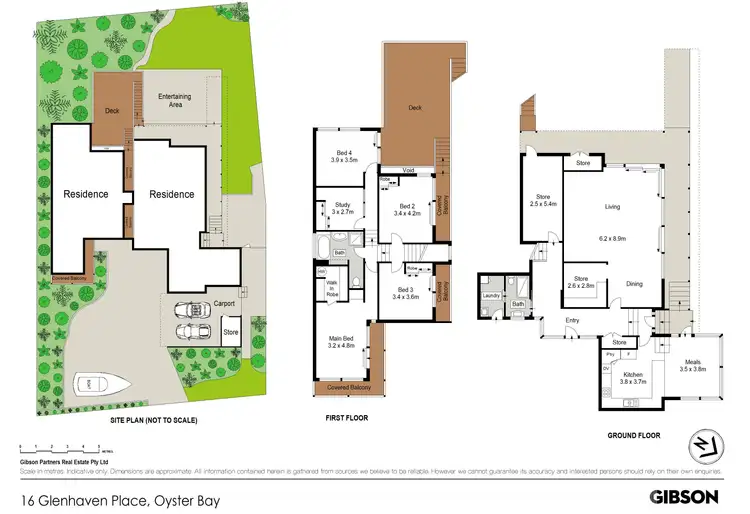 Floorplan of Homely house listing, 16 Glenhaven Place, Oyster Bay NSW 2225