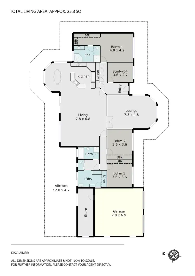 Floorplan of Homely house listing, 56a Kuruc Road, Cardigan VIC 3352