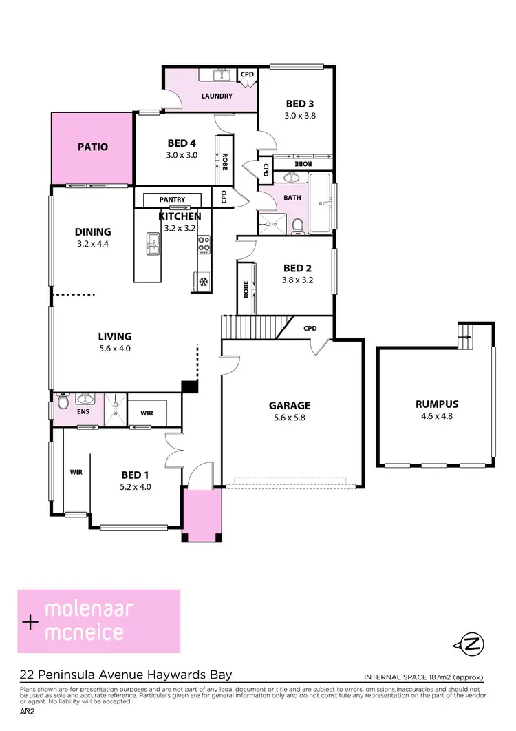 Floorplan of Homely house listing, 22 Peninsula Avenue, Haywards Bay NSW 2530