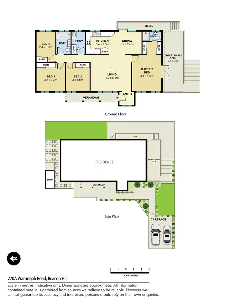 Floorplan of Homely house listing, 270A Warringah Road, Beacon Hill NSW 2100