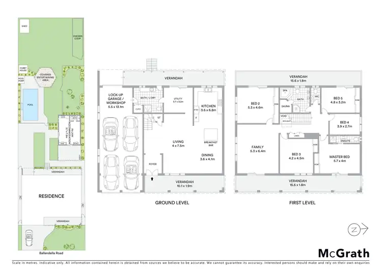 Floorplan of Homely house listing, 42 Ballandella Road, Toongabbie NSW 2146