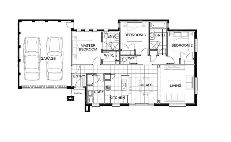 Floorplan of Homely unit listing, 3/10 Hopetoun Street, St Leonards VIC 3223