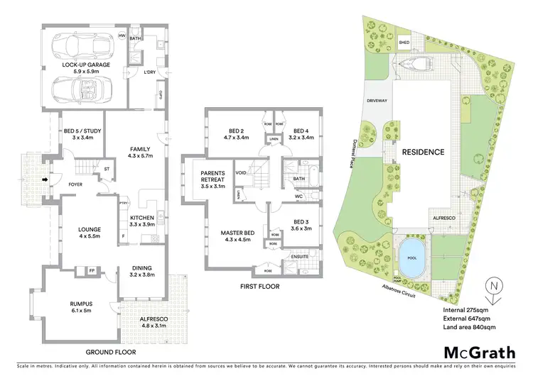 Floorplan of Homely house listing, 1 Dotterel Place, Woronora Heights NSW 2233