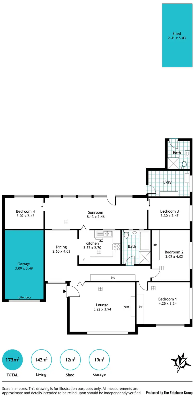Floorplan of Homely house listing, 13 Harrow Road, Somerton Park SA 5044