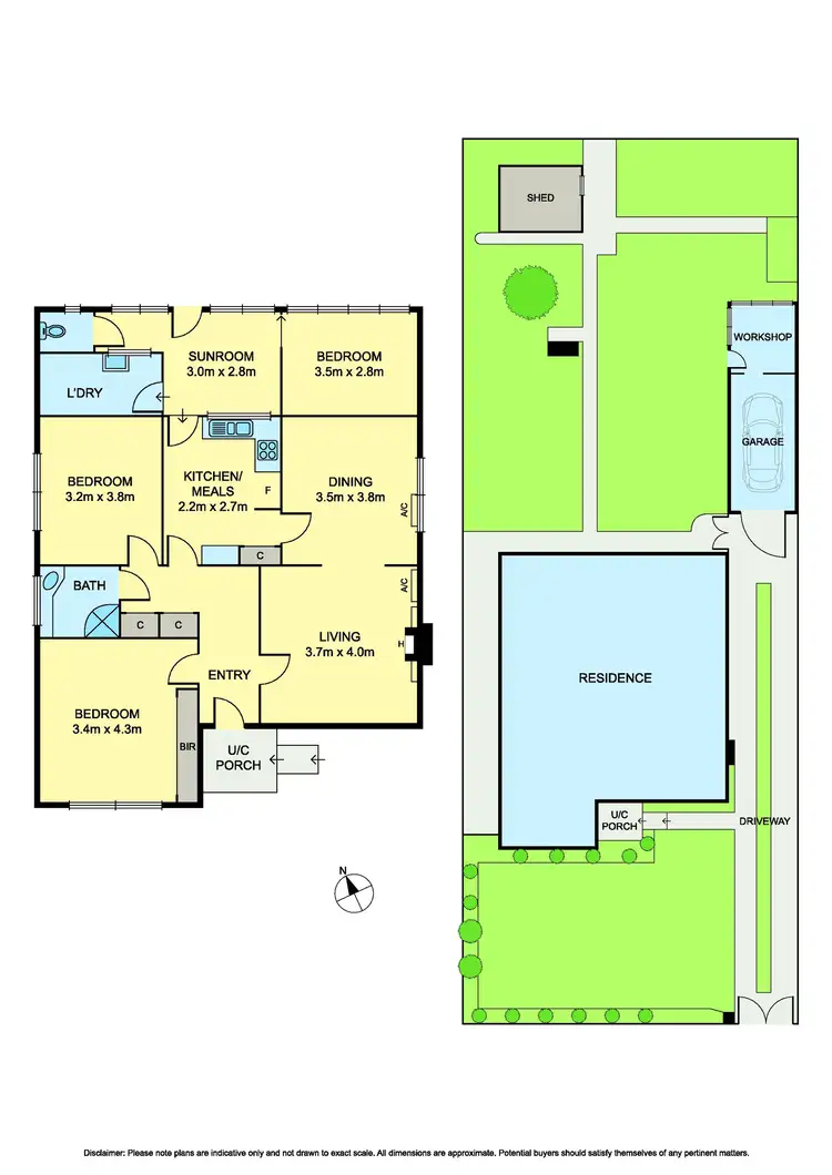 Floorplan of Homely house listing, 84 Lloyd Avenue, Reservoir VIC 3073