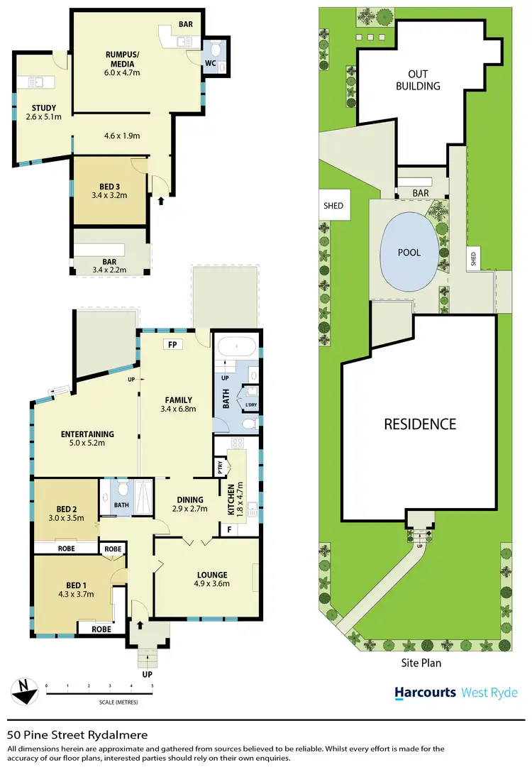 Floorplan of Homely house listing, 50 Pine Street, Rydalmere NSW 2116