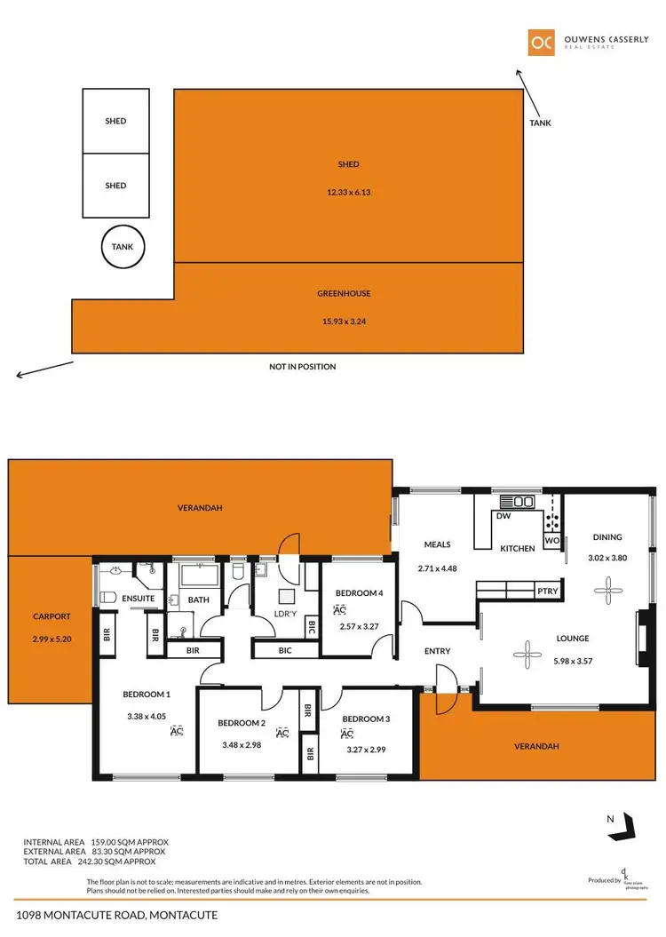 Floorplan of Homely house listing, 1098 Montacute Road, Montacute SA 5134