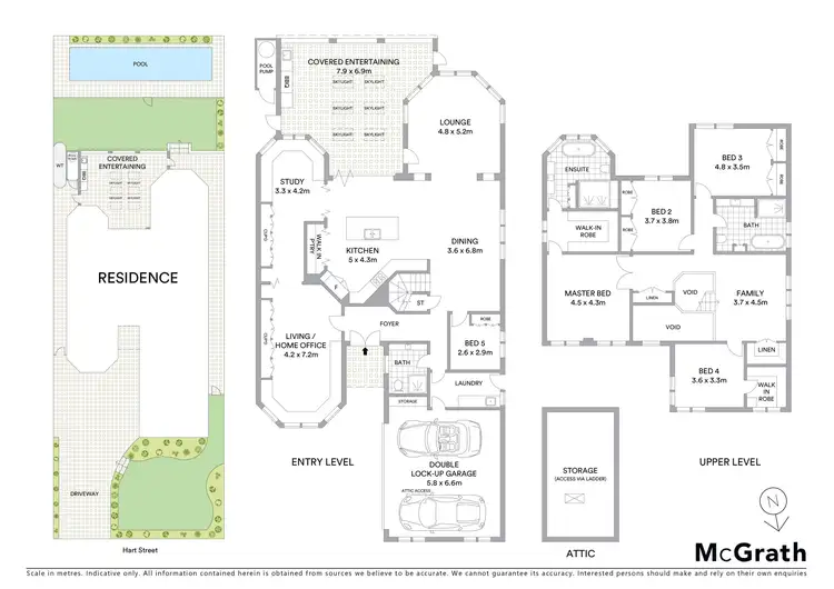 Floorplan of Homely house listing, 34 Hart Street, Lane Cove NSW 2066