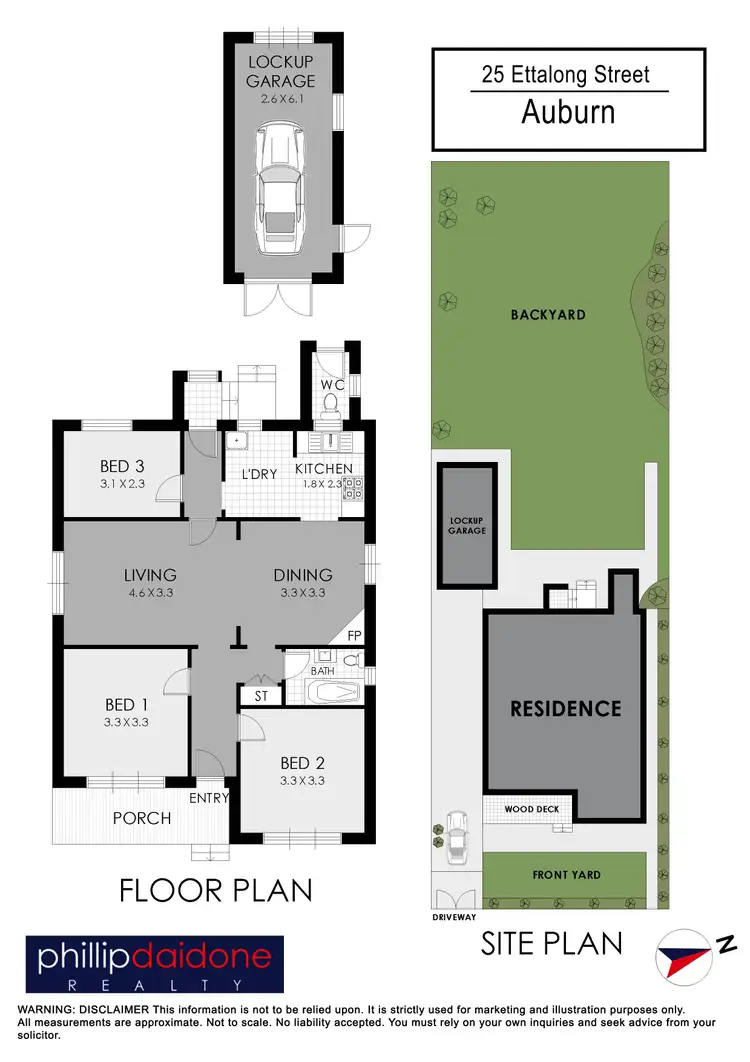 Floorplan of Homely house listing, 25 Ettalong Street, Auburn NSW 2144