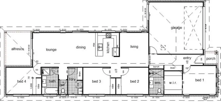 Floorplan of Homely land listing, Address available on request