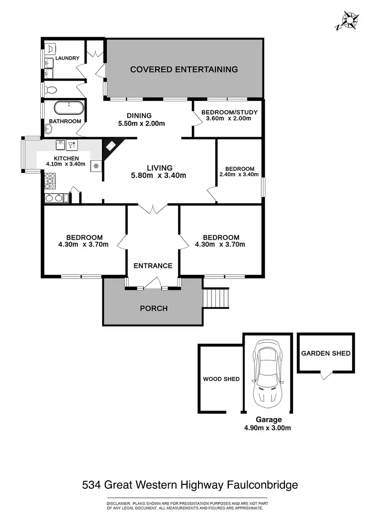 Floorplan of Homely house listing, 534 Great Western Highway, Faulconbridge NSW 2776