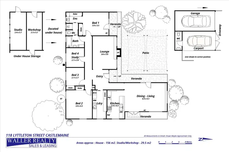 Floorplan of Homely house listing, 118 Lyttleton Street, Castlemaine VIC 3450