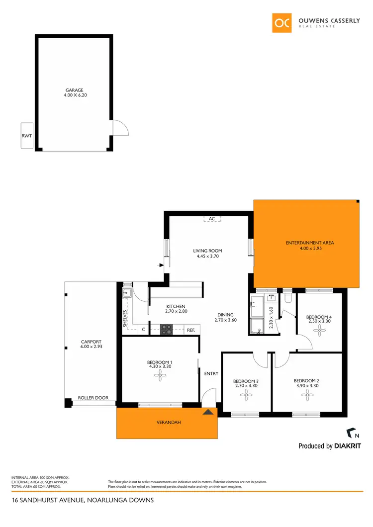 Floorplan of Homely house listing, 16 Sandhurst Avenue, Noarlunga Downs SA 5168