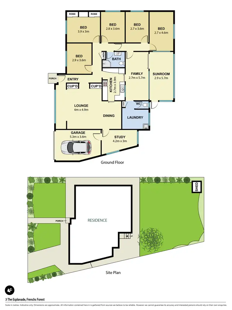 Floorplan of Homely house listing, 3 The Esplanade, Frenchs Forest NSW 2086