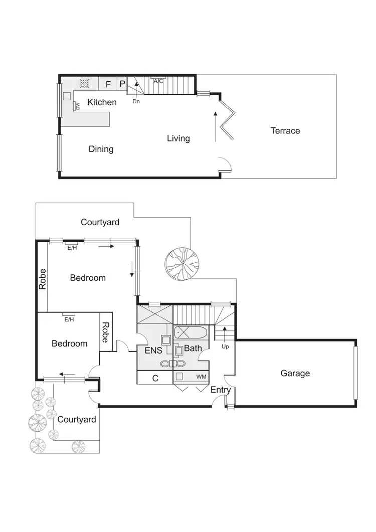 Floorplan of Homely townhouse listing, 10/19-21 Ormond Esplanade, Elwood VIC 3184