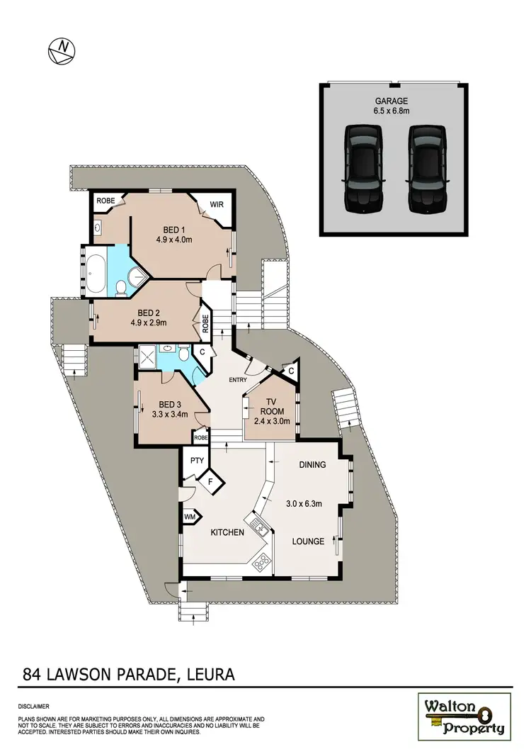 Floorplan of Homely house listing, 84 Rawson Parade, Leura NSW 2780