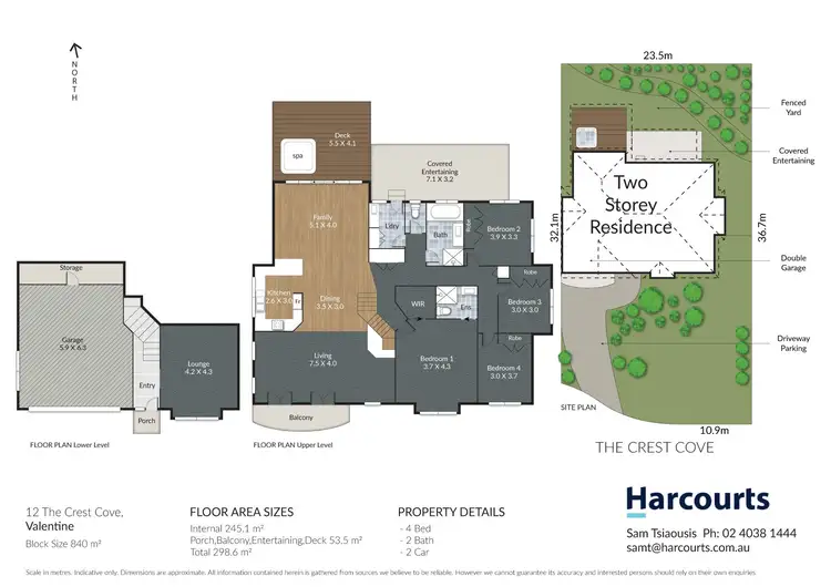 Floorplan of Homely house listing, 12 The Crest Cove, Valentine NSW 2280
