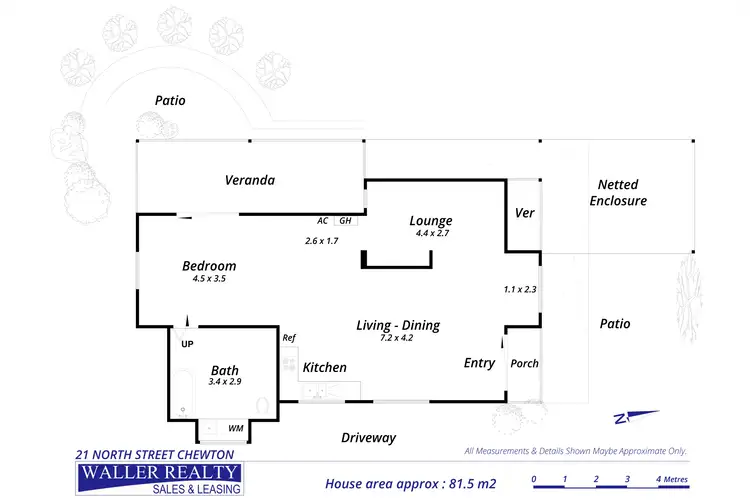 Floorplan of Homely house listing, 21 North Street, Chewton VIC 3451