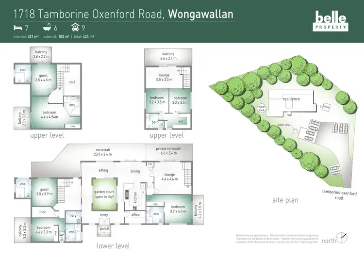 Floorplan of Homely house listing, 1718 Tamborine-Oxenford Road, Wongawallan QLD 4210