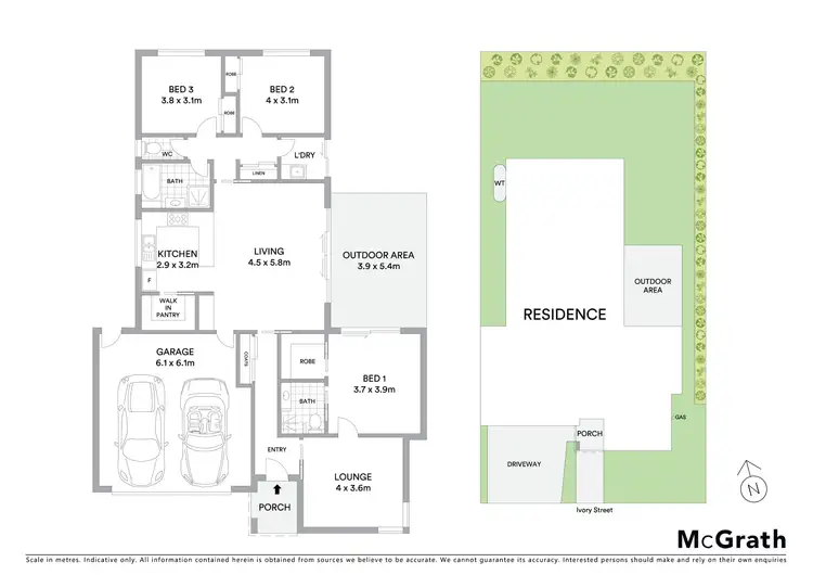 Floorplan of Homely house listing, 3 Ivory Street, Crace ACT 2911