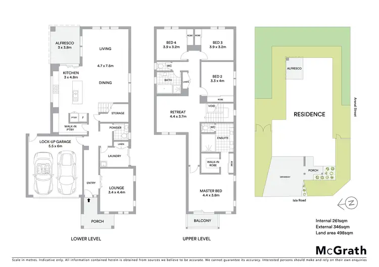 Floorplan of Homely house listing, 21 Isla Road, Curlewis VIC 3222