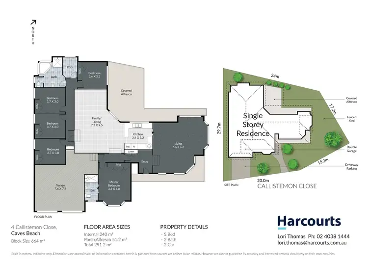 Floorplan of Homely house listing, 4 Callistemon Close, Caves Beach NSW 2281