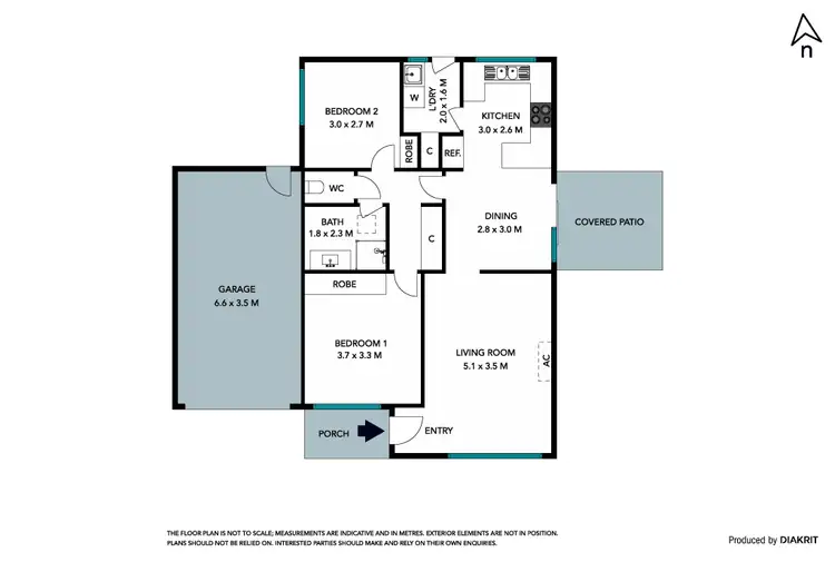 Floorplan of Homely unit listing, 4/12 Young Street, Epping VIC 3076