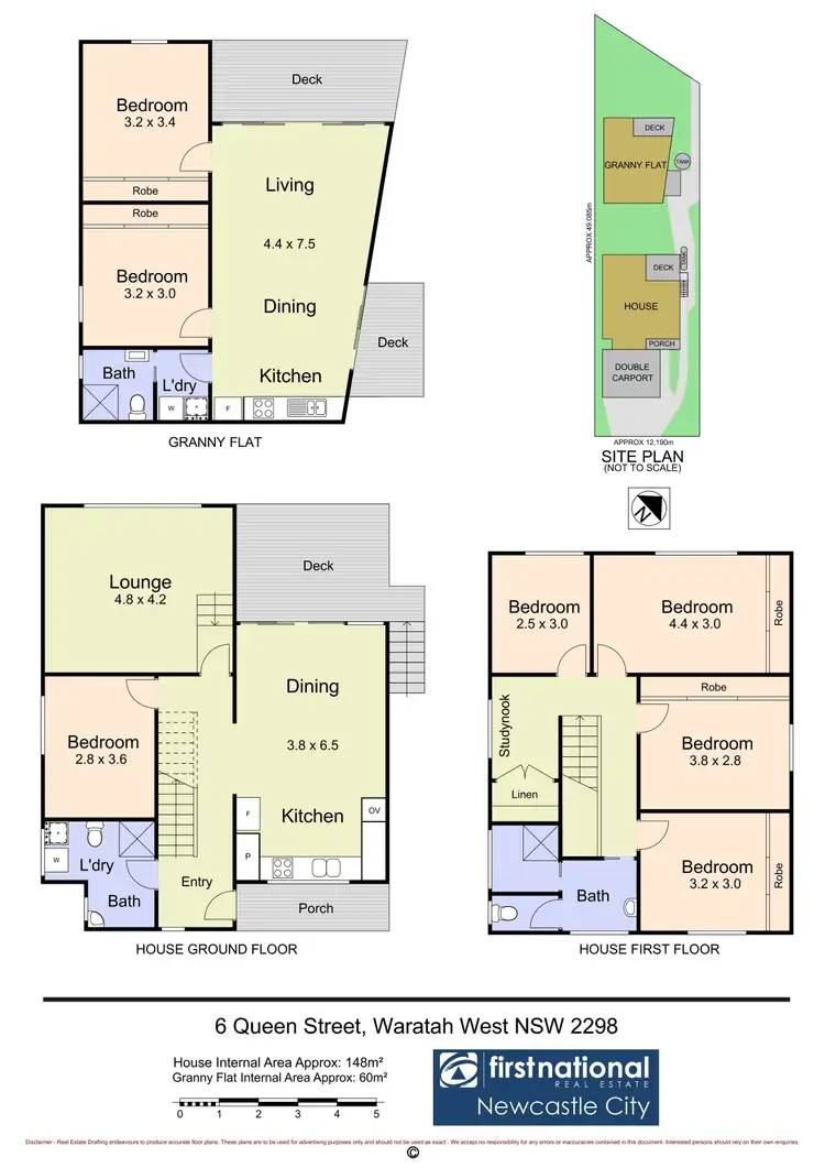 Floorplan of Homely house listing, 6 Queen Street, Waratah West NSW 2298