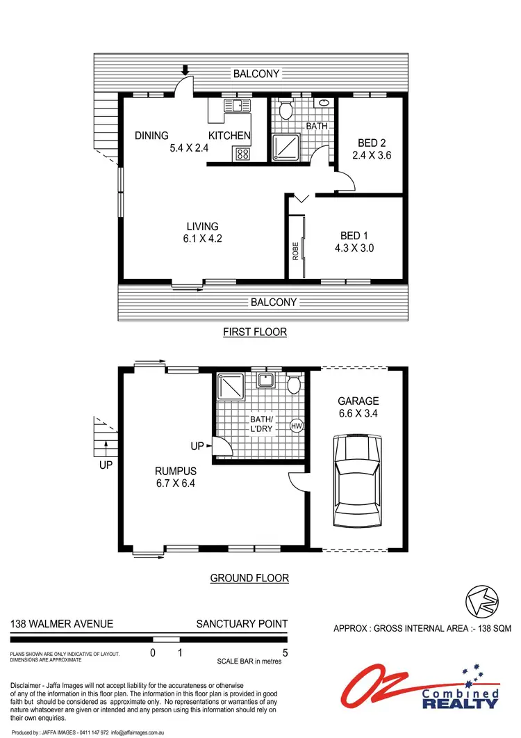Floorplan of Homely house listing, 138 Walmer Avenue, Sanctuary Point NSW 2540