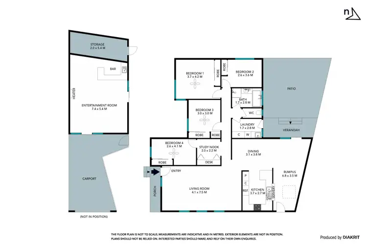 Floorplan of Homely house listing, 163 Mill Park Drive, Mill Park VIC 3082