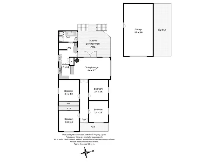 Floorplan of Homely house listing, 56 Risby Street, Ulverstone TAS 7315