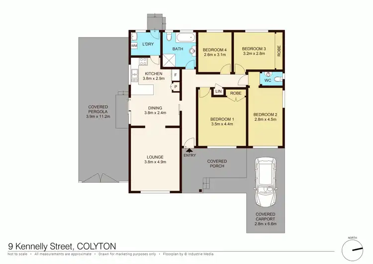 Floorplan of Homely house listing, 9 Kennelly Street, Colyton NSW 2760