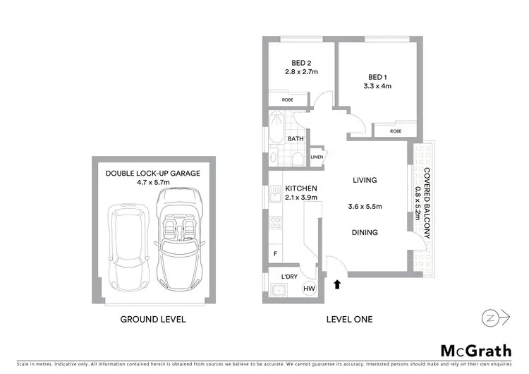 Floorplan of Homely apartment listing, 6/47 Rochester Street, Botany NSW 2019