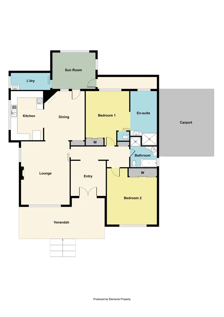 Floorplan of Homely house listing, 232 High Street, Maryborough VIC 3465