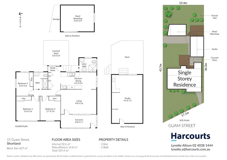 Floorplan of Homely house listing, 15 Guam Street, Shortland NSW 2307