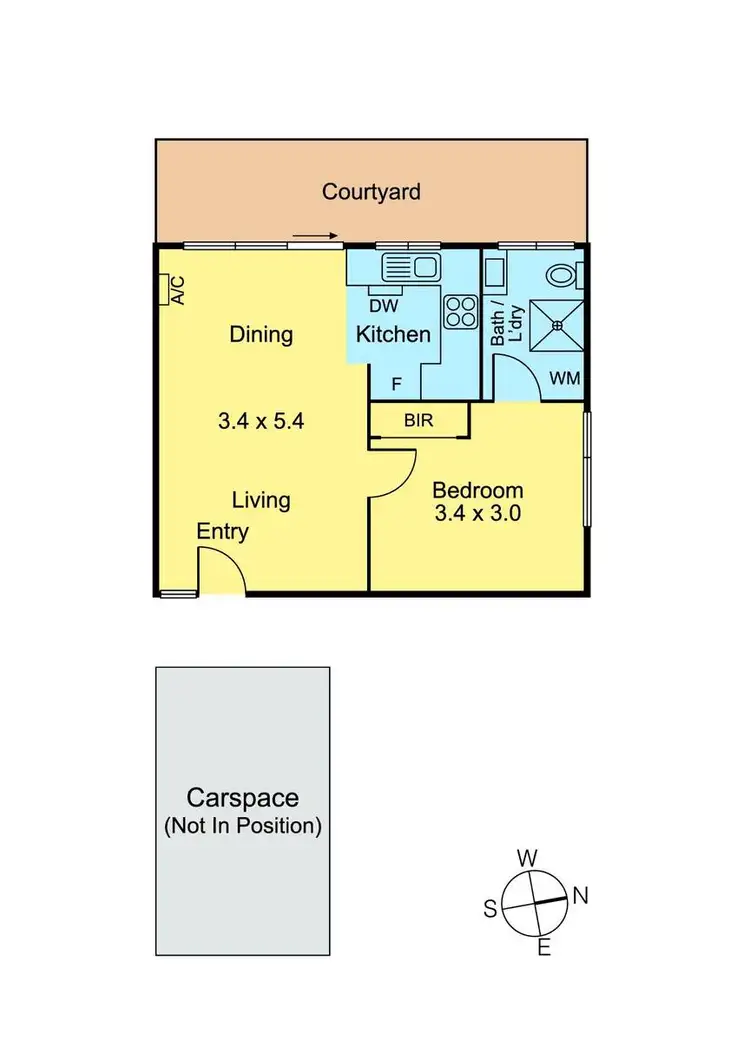 Floorplan of Homely unit listing, 5/4 Dundas Street, Thornbury VIC 3071