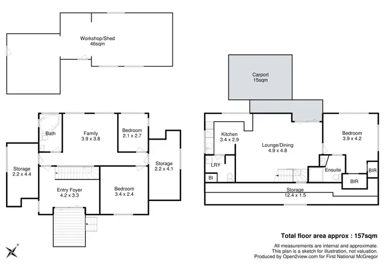 Floorplan of Homely house listing, 21 Wassell Place, Lindisfarne TAS 7015