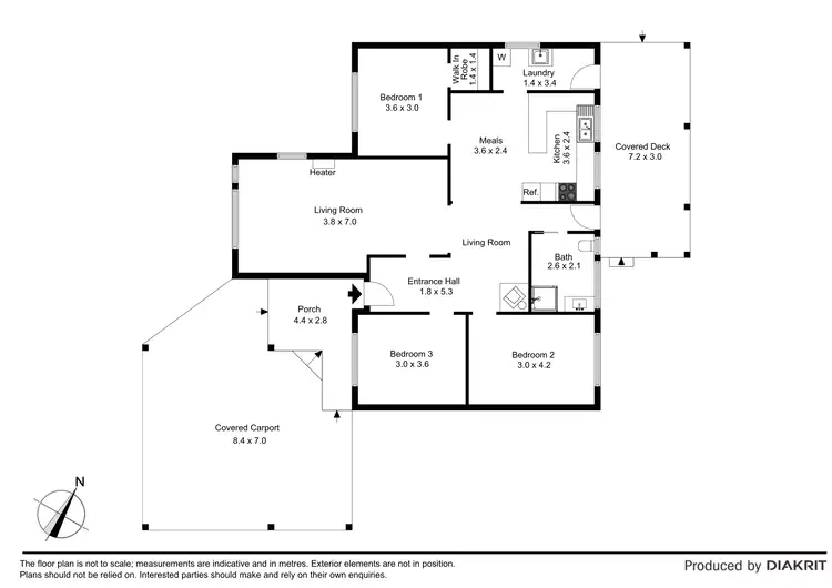 Floorplan of Homely house listing, Address available on request