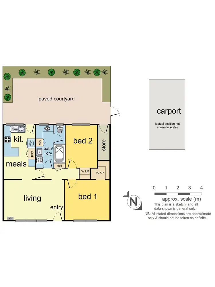 Floorplan of Homely unit listing, 2/5 Stirling Road, Croydon VIC 3136