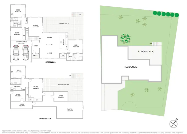 Floorplan of Homely house listing, 12 View Drive, Boambee East NSW 2452