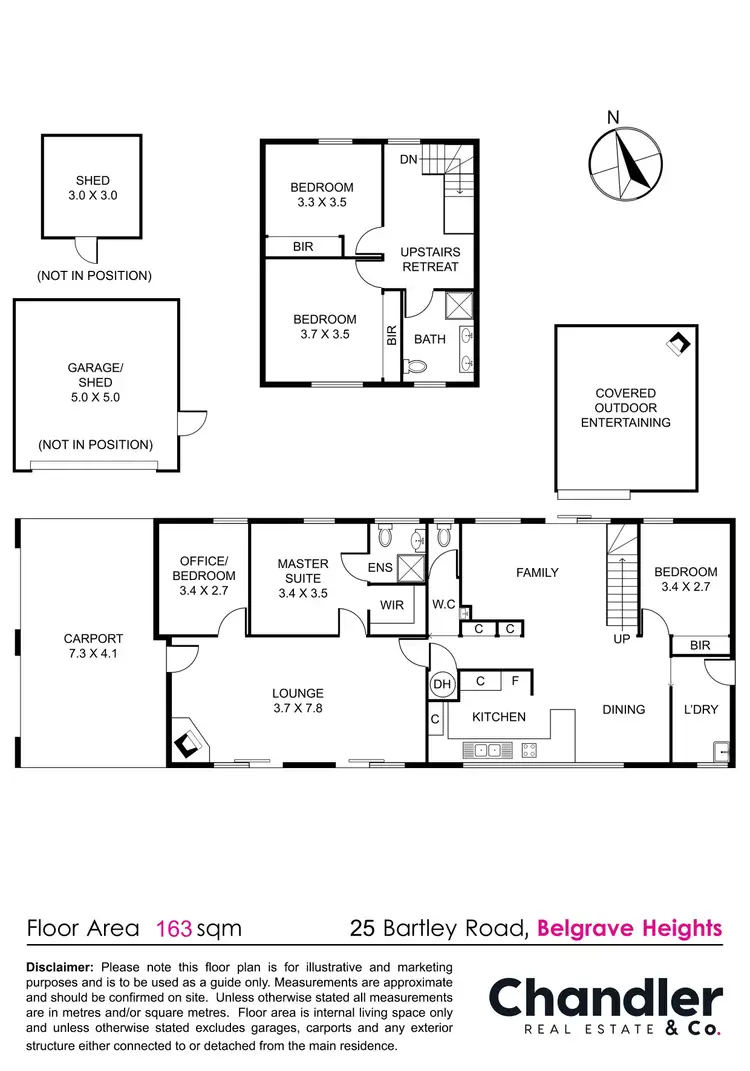 Floorplan of Homely house listing, 25 Bartley Road, Belgrave Heights VIC 3160