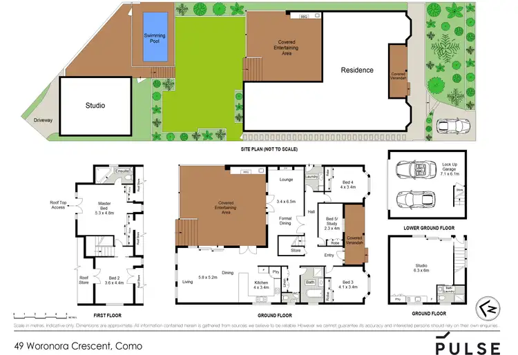 Floorplan of Homely house listing, 49 Woronora Crescent, Como NSW 2226