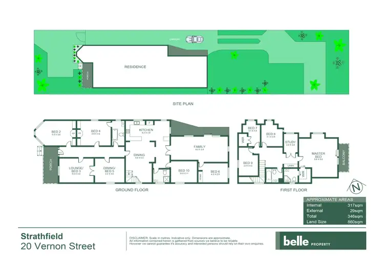 Floorplan of Homely house listing, 20 Vernon Street, Strathfield NSW 2135