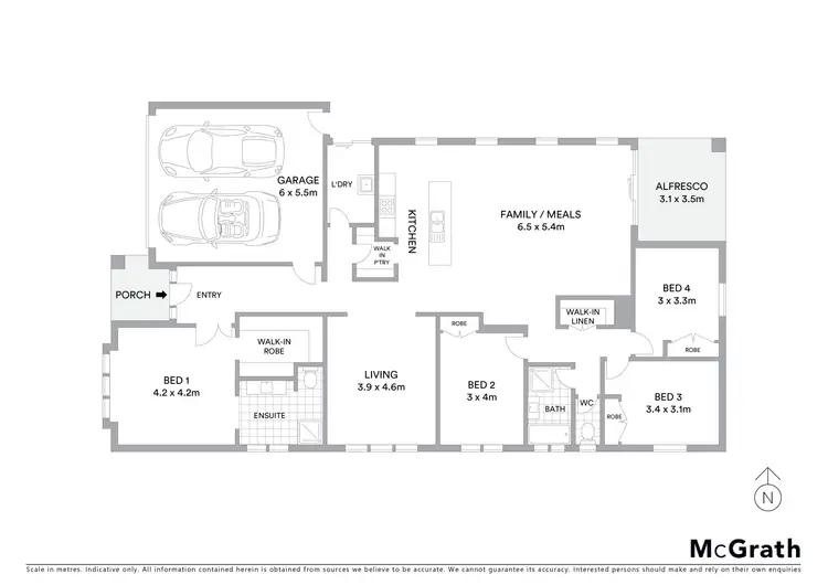 Floorplan of Homely house listing, 10 Paraffin Drive, Leopold VIC 3224