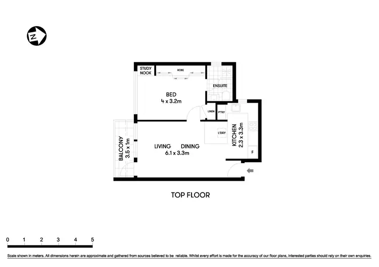 Floorplan of Homely apartment listing, 18/22 Melrose Street, Mosman NSW 2088