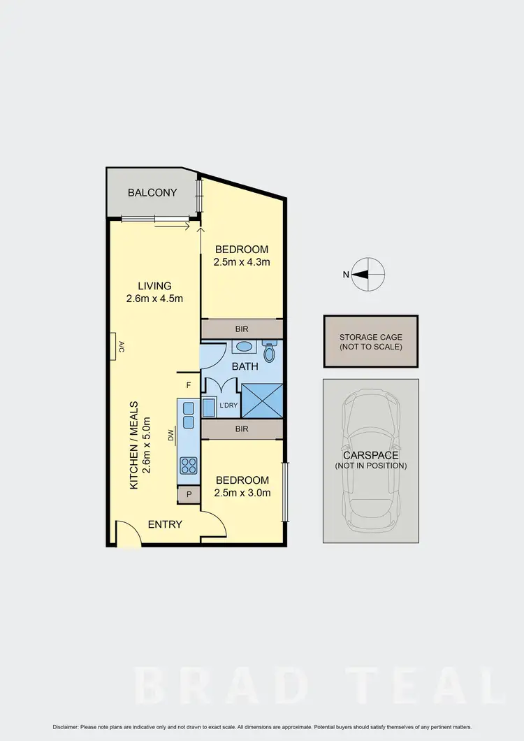 Floorplan of Homely apartment listing, 119/388 Murray Road, Preston VIC 3072